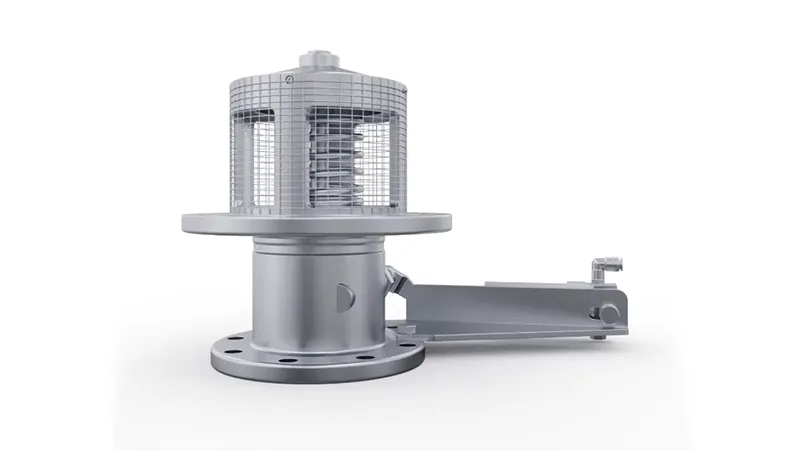 Soupape de décharge inférieure en alliage d'aluminium DSSY-H100