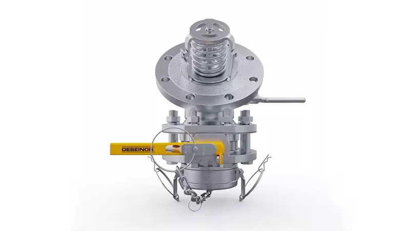 Soupape de décharge inférieure en acier inoxydable GY820-100